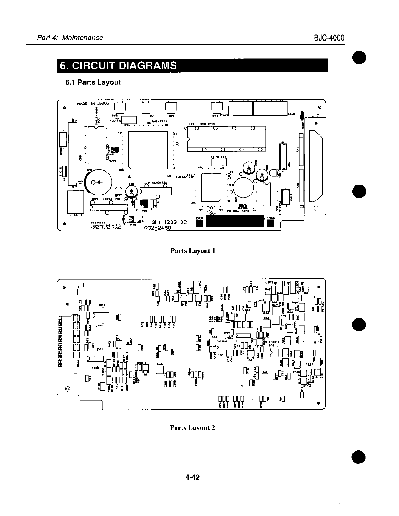 Canon BubbleJet BJC-4000 Service Manual-6